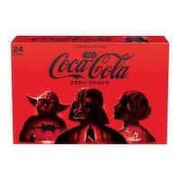 Coca-Cola Zero Sugar  Soda Soft Drink - 24 Each